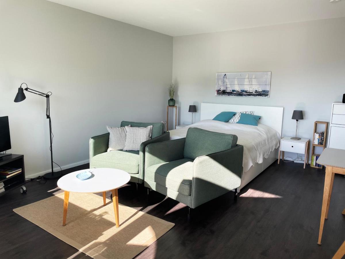 Ferienwohnung Yachthafen-Foerdeblick Glucksburg Bagian luar foto